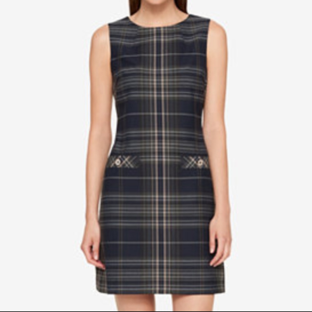 Tommy Hilfiger Plaid Sheath Dress